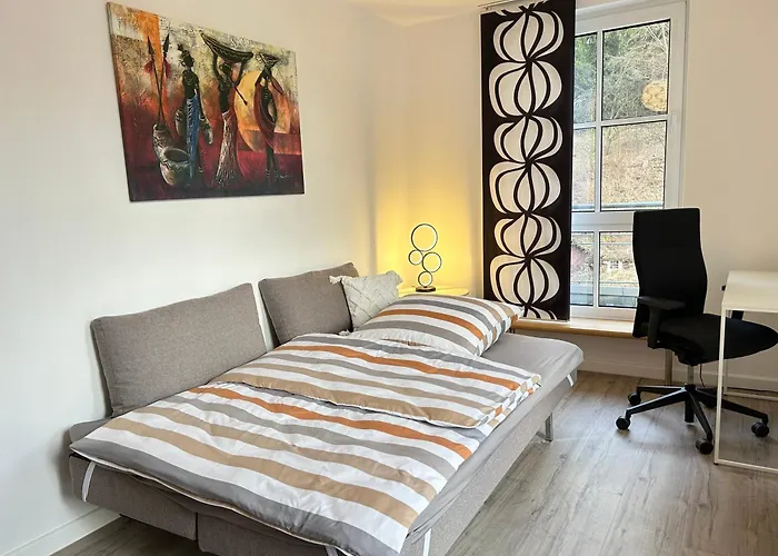 Exklusives Penthouse Mit Dachterrasse, Hochwertig Ausgestatteter Kueche Mit Dampfgarer, Inklusive 2 Stellplaetze Und Fahrradgarage Lejlighed