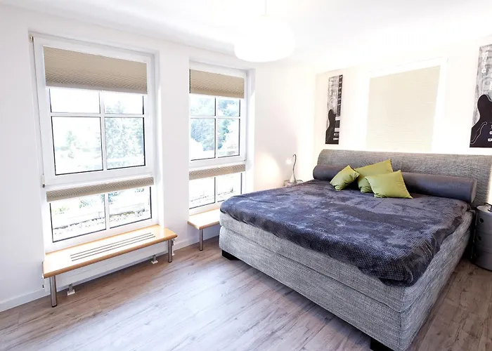 Exklusives Penthouse Mit Dachterrasse, Hochwertig Ausgestatteter Kueche Mit Dampfgarer, Inklusive 2 Stellplaetze Und Fahrradgarage Lejlighed